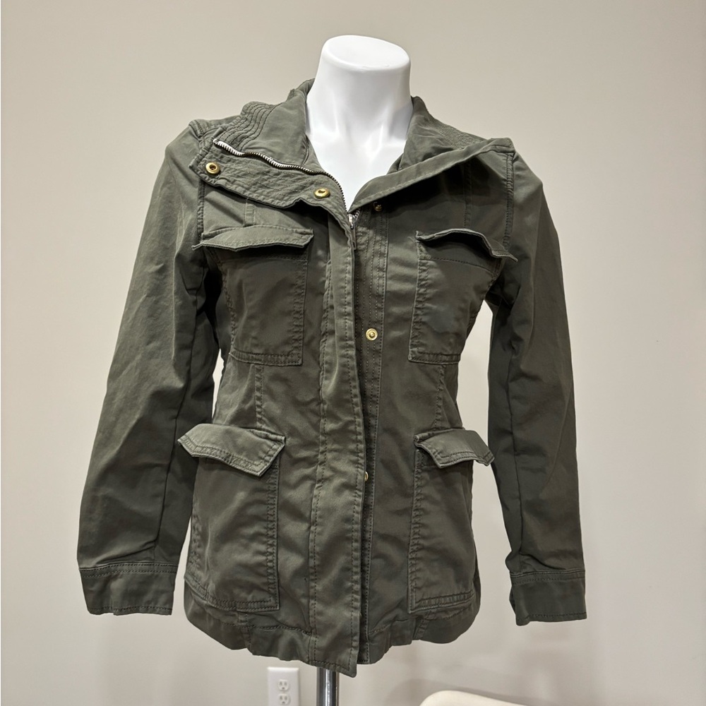 Banana Republic Olive Utility Jacket